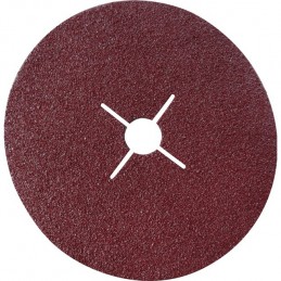 : DISQUE FIBRE METAL DIA 180 GRAIN 36