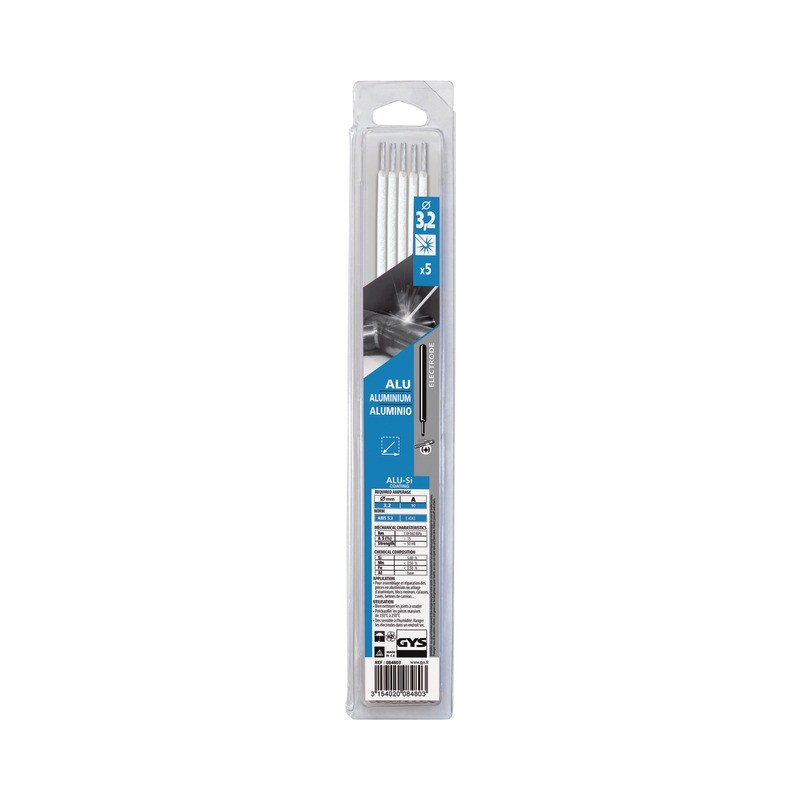 : ELECTRODE ALUMINIUM D 3,2 BLISTER DE 5 GYS