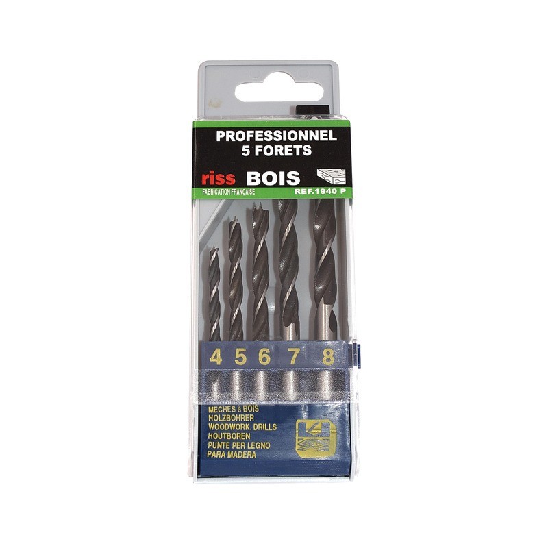 : FORETS 4A8 BOIS 3 POINTES COFFRET 5 PIECES