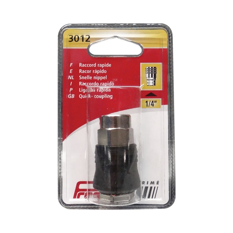 : RACCORD RAPIDE FEMELLE FILETE FEMELLE 3/8'' BLISTER PRODIF