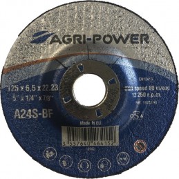 : DISQUE A EBARBER 125X6,5X22,2 MOYEU DEPORTE AGRI-POWER